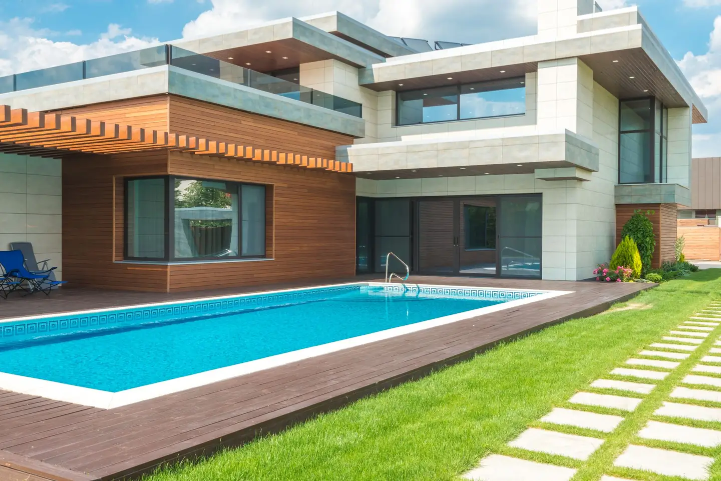 Swimming pool built in New Buildings, NSW